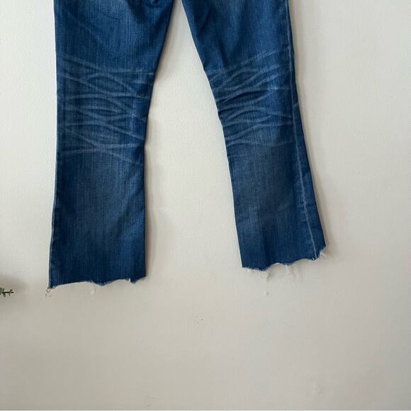 Madewell Cali Demi-Boot Jeans: Chewed-Hem Edition - Picture 8 of 9